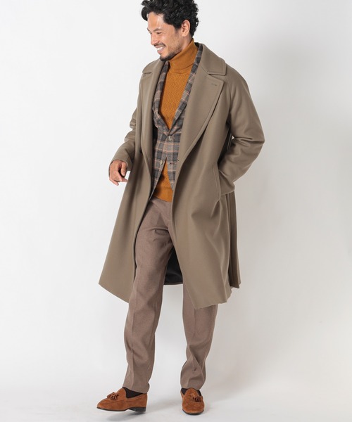 MEN'S BIGI（メンズビギ）の「【TESSUTI DI SONDRIO/テッスーティ・ディ・ソンドリオ】メランジチェック ストレッチジャケット　fabric made in italy（テーラードジャケット・メンズ・ブラウン系その他/ベージュ系その他・01/02/03/04）」の16枚目の写真