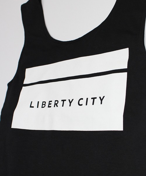 LIBERTY CITY（リバティシティ）の「【LIBERTY CITY/リバティーシティ】 [BOX LOGO] リバーシブル・トートバッグ（トートバッグ・メンズ・ブラック・ONE SIZE）」の2枚目の写真