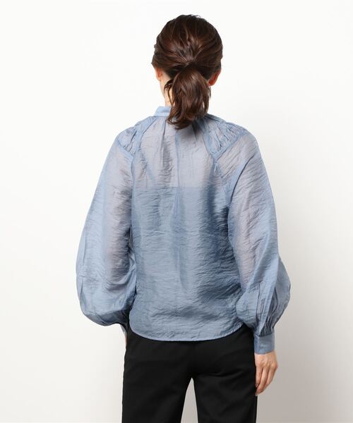 SCOTCH&SODA（スコッチアンドソーダ）の「【SCOTCH & SODA】ブラウス（シャツ/ブラウス・レディース・サックスブルー/ピンク・2）」の3枚目の写真