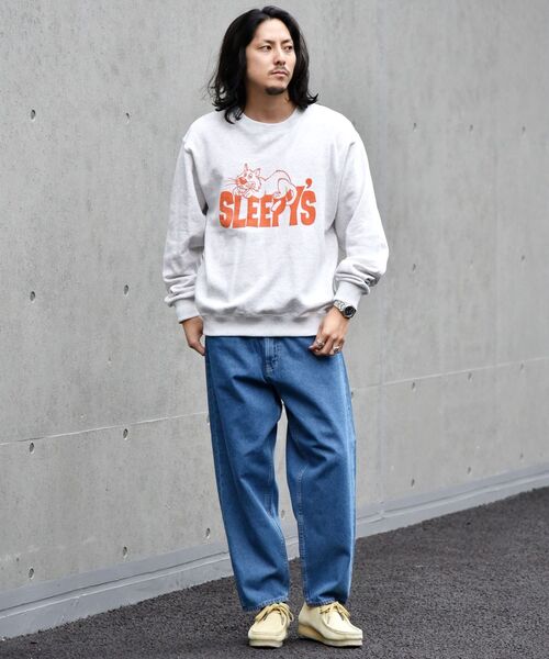 Russell Athletic(ラッセルアスレティック)の「【WEB限定/SHIPS別注】RUSSELL ATHLETIC: ビッグシルエット カレッジロゴ/アニマル プリント スウェット (トレーナー)(スウェット・メンズ・ライトグレー/グレー/ピンク/チャコールグレー/ロイヤルブルー・SMALL/MEDIUM/LARGE/X-LARGE)」の14枚目の写真