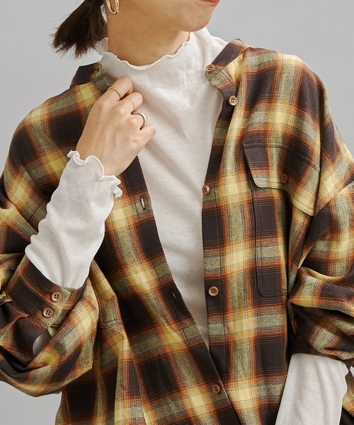 DouDou(ドゥドゥ)の「シアータートル(Tシャツ/カットソー・レディース・オフホワイト/ライトグレー/チャコールグレー/ブラック・FREE)」の20枚目の写真