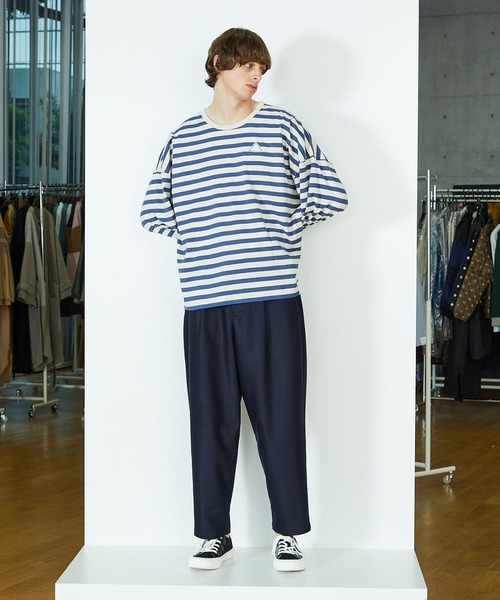 FRAPBOIS(フラボア)の「PARK イージースラックス(その他パンツ・レディース・ネイビー/ブラウン・0/1/3/2)」の20枚目の写真