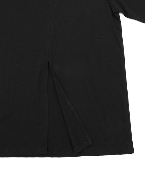 Figments(フィグメンツ)の「スリットデザインロンT(Tシャツ/カットソー・レディース・ホワイト/ブラック・FREE)」の11枚目の写真