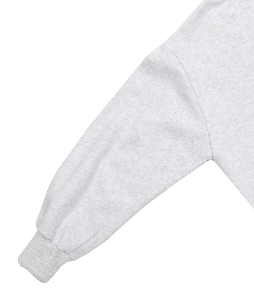 Figments（フィグメンツ）の「カレッジスウェット（スウェット・レディース・グリーン/杢グレー・FREE）」の4枚目の写真