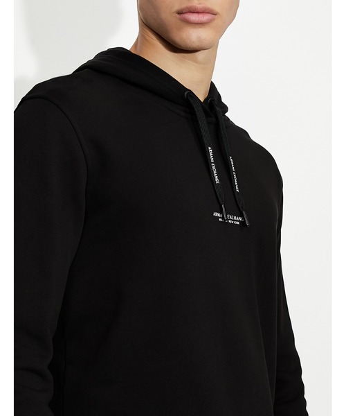 ARMANI EXCHANGE(アルマーニエクスチェンジ)の「【A|X アルマーニ エクスチェンジ】フロント&バックロゴ スウェットパーカー(パーカー・メンズ・ブラック/グレー/ベージュ・SMALL/MEDIUM/LARGE/X-SMALL/X-LARGE/XX-LARGE)」の5枚目の写真