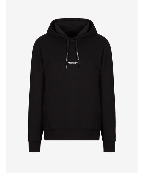 ARMANI EXCHANGE(アルマーニエクスチェンジ)の「【A|X アルマーニ エクスチェンジ】フロント&バックロゴ スウェットパーカー(パーカー・メンズ・ブラック/グレー/ベージュ・SMALL/MEDIUM/LARGE/X-SMALL/X-LARGE/XX-LARGE)」の6枚目の写真