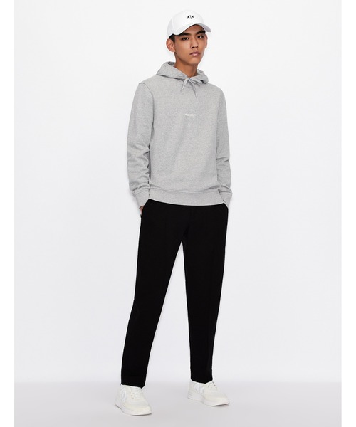 ARMANI EXCHANGE(アルマーニエクスチェンジ)の「【A|X アルマーニ エクスチェンジ】フロント&バックロゴ スウェットパーカー(パーカー・メンズ・ブラック/グレー/ベージュ・SMALL/MEDIUM/LARGE/X-SMALL/X-LARGE/XX-LARGE)」の10枚目の写真
