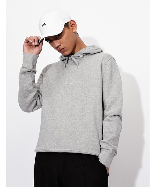 ARMANI EXCHANGE(アルマーニエクスチェンジ)の「【A|X アルマーニ エクスチェンジ】フロント&バックロゴ スウェットパーカー(パーカー・メンズ・ブラック/グレー/ベージュ・SMALL/MEDIUM/LARGE/X-SMALL/X-LARGE/XX-LARGE)」の11枚目の写真