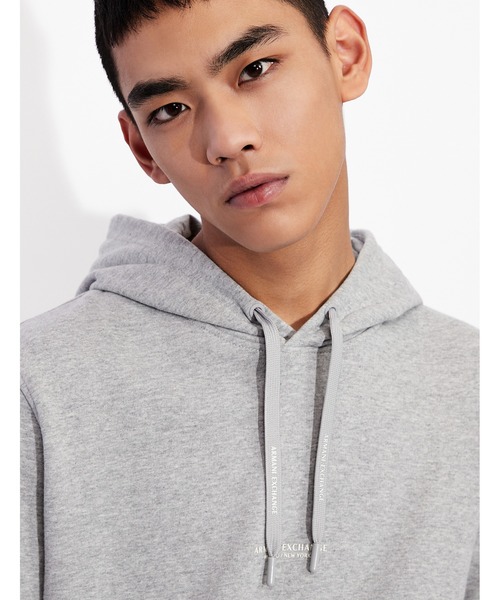 ARMANI EXCHANGE(アルマーニエクスチェンジ)の「【A|X アルマーニ エクスチェンジ】フロント&バックロゴ スウェットパーカー(パーカー・メンズ・ブラック/グレー/ベージュ・SMALL/MEDIUM/LARGE/X-SMALL/X-LARGE/XX-LARGE)」の12枚目の写真