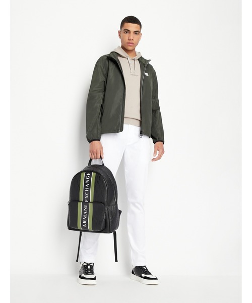 ARMANI EXCHANGE(アルマーニエクスチェンジ)の「【A|X アルマーニ エクスチェンジ】フロント&バックロゴ スウェットパーカー(パーカー・メンズ・ブラック/グレー/ベージュ・SMALL/MEDIUM/LARGE/X-SMALL/X-LARGE/XX-LARGE)」の22枚目の写真