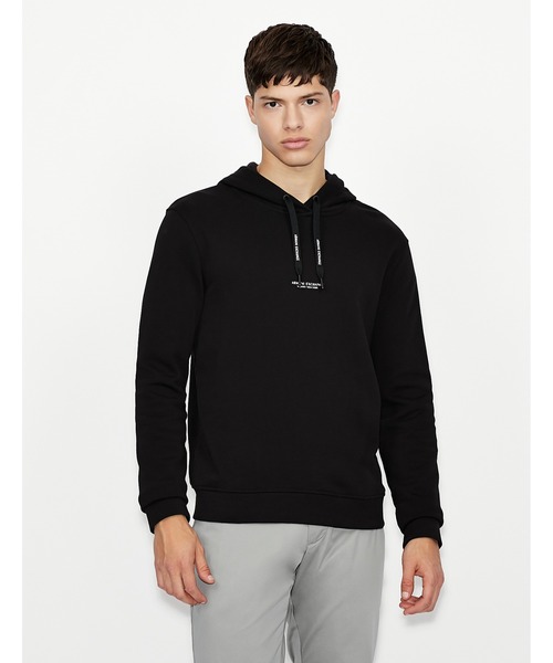 ARMANI EXCHANGE(アルマーニエクスチェンジ)の「【A|X アルマーニ エクスチェンジ】フロント&バックロゴ スウェットパーカー(パーカー・メンズ・ブラック/グレー/ベージュ・SMALL/MEDIUM/LARGE/X-SMALL/X-LARGE/XX-LARGE)」の14枚目の写真