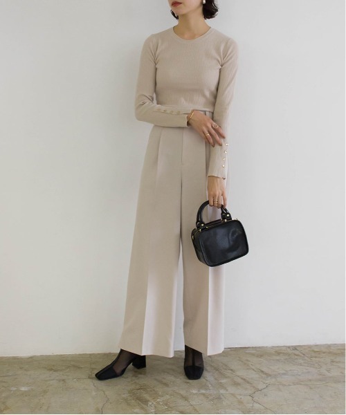 RANDA（ランダ）の「ソフト シースルーショートブーツ（ブーツ・レディース・ベージュ/ブラウン/ブラック・LL/L/M/S）」の19枚目の写真