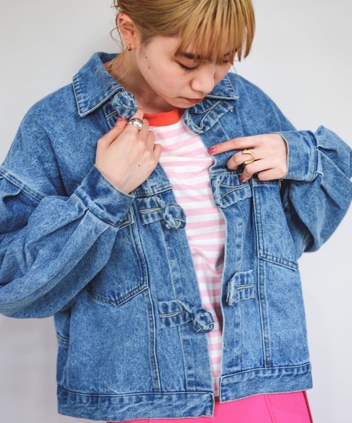 SANSeLF(サンセルフ)の「【SANSeLF】color border tops sanw21a053(Tシャツ/カットソー・レディース・ネイビー/ピンク/グリーン・FREE)」の20枚目の写真