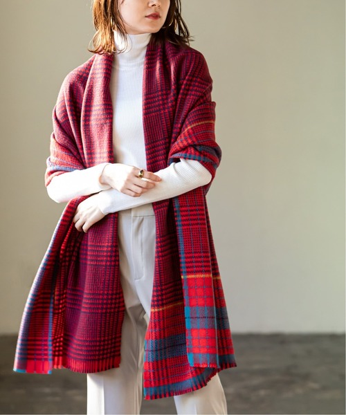 Noble（ノーブル）の「ORIGINAL CHECK STOLE 別注チェックストール