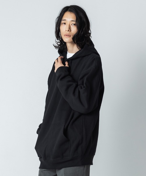 PRO CLUB (プロクラブ)の「PRO CLUB/9.0ozコムフォートパーカー F0148(パーカー・メンズ・ネイビー/チャコールグレー/グレー/ベージュ/ブラック・X-LARGE/MEDIUM/LARGE/XX-LARGE)」の6枚目の写真