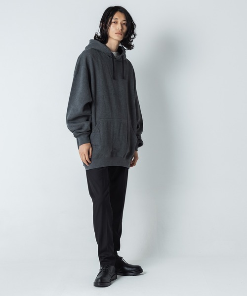 PRO CLUB (プロクラブ)の「PRO CLUB/9.0ozコムフォートパーカー F0148(パーカー・メンズ・ネイビー/チャコールグレー/グレー/ベージュ/ブラック・X-LARGE/MEDIUM/LARGE/XX-LARGE)」の9枚目の写真