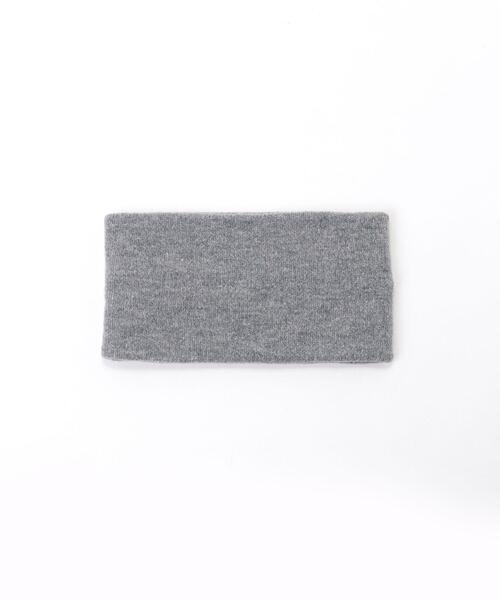 agnes b.（アニエスベー）の「AB38 E COL キッズ ロゴネックウォーマー（マフラー・キッズ・グレー系その他・UNI）」の2枚目の写真