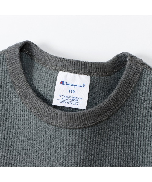 Champion（チャンピオン）の「【Champion/チャンピオン】キッズ ベーシック ワンピース（ワンピース・キッズ・ネイビー/チャコール/ベージュ/ブラック・160/120/150/110/130/140/100）」の9枚目の写真