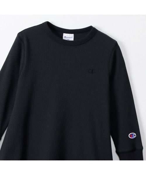 Champion（チャンピオン）の「【Champion/チャンピオン】キッズ ベーシック ワンピース（ワンピース・キッズ・ネイビー/チャコール/ベージュ/ブラック・160/120/150/110/130/140/100）」の5枚目の写真