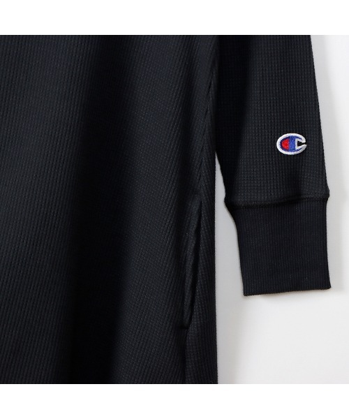 Champion（チャンピオン）の「【Champion/チャンピオン】キッズ ベーシック ワンピース（ワンピース・キッズ・ネイビー/チャコール/ベージュ/ブラック・160/120/150/110/130/140/100）」の7枚目の写真