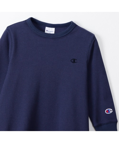 Champion（チャンピオン）の「【Champion/チャンピオン】キッズ ベーシック ワンピース（ワンピース・キッズ・ネイビー/チャコール/ベージュ/ブラック・160/120/150/110/130/140/100）」の19枚目の写真