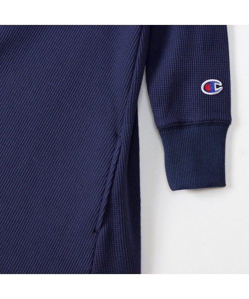 Champion（チャンピオン）の「【Champion/チャンピオン】キッズ ベーシック ワンピース（ワンピース・キッズ・ネイビー/チャコール/ベージュ/ブラック・160/120/150/110/130/140/100）」の21枚目の写真