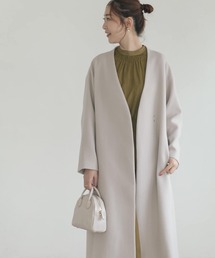 URBAN RESEARCH ROSSO | ビーバーVネックコート(その他アウター)