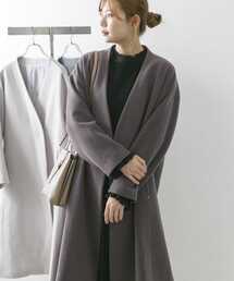 URBAN RESEARCH ROSSO | ビーバーVネックコート(その他アウター)