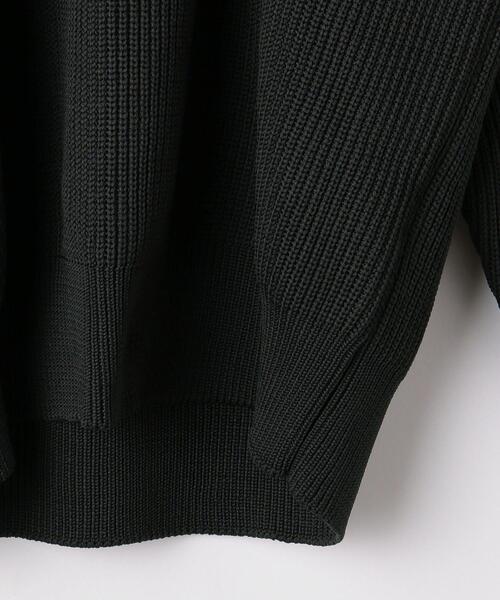 ARIES(アリーズ)の「<ARIES> RIB KNIT TTL/ニット(ニット/セーター・メンズ・ブラック・M/L)」の5枚目の写真