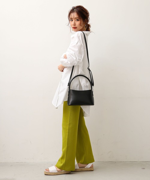 ALTROSE（アルトローズ）の「2WAYショルダー　[トープ]（ショルダーバッグ・レディース・ブラック/グリーン/ブラック×ホワイト/フューシャピンク・FREE）」の13枚目の写真