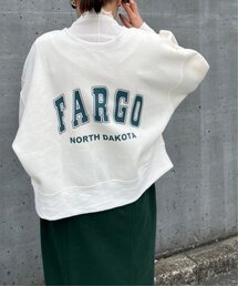 frames RAY CASSIN | 裏起毛カレッジロゴカーデプルオーバー(スウェット)