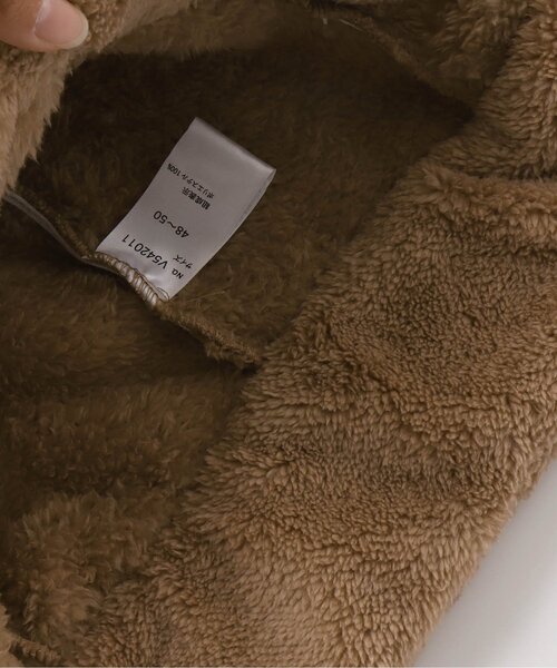 apres les cours（アプレレクール）の「tiny bear ボアベビー帽子（その他ベビー用品・キッズ・アイボリー/ベージュ・50）」の18枚目の写真