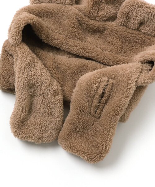 apres les cours（アプレレクール）の「tiny bear ボアベビー帽子（その他ベビー用品・キッズ・アイボリー/ベージュ・50）」の14枚目の写真