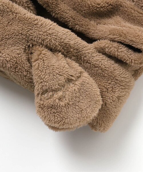 apres les cours（アプレレクール）の「tiny bear ボアベビー帽子（その他ベビー用品・キッズ・アイボリー/ベージュ・50）」の8枚目の写真