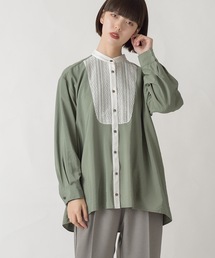 La SRIC | La SRIC / レースヨークバンドカラーBL(シャツ/ブラウス)