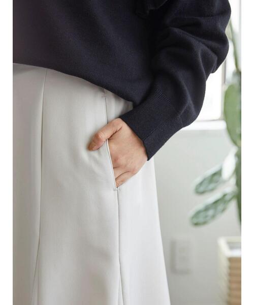 AMERICAN HOLIC(アメリカンホリック)の「マーメイド切り替えフレアスカート(スカート・レディース・アイボリー/ブラック/グリーン・M/L/S)」の16枚目の写真