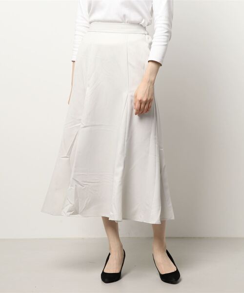 AMERICAN HOLIC(アメリカンホリック)の「マーメイド切り替えフレアスカート(スカート・レディース・アイボリー/ブラック/グリーン・M/L/S)」の7枚目の写真