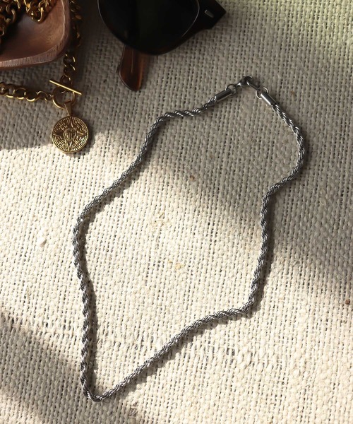 MIXTO(ミスト)の「Stainless Necklace / ネックレス(ネックレス・レディース・シルバー/ゴールド・ONE SIZE)」の2枚目の写真
