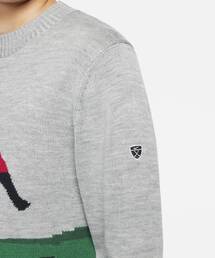 コラボ Nike ナイキ ゴルフセーター タイガーウッズ アイコニックXLグレー NIKE（ナイキ）の「タイガー ウッズ メンズ セーターニット