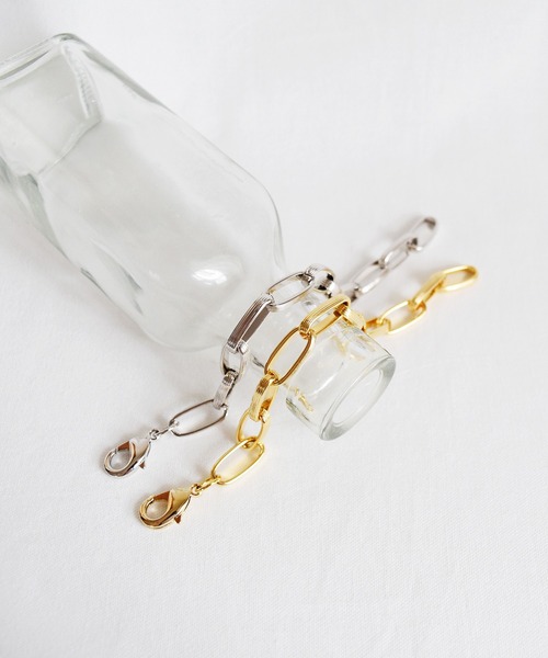 Marient（マリエント）の「Fit chain bracelet（ブレスレット・レディース・シルバー/ゴールド・FREE）」の3枚目の写真