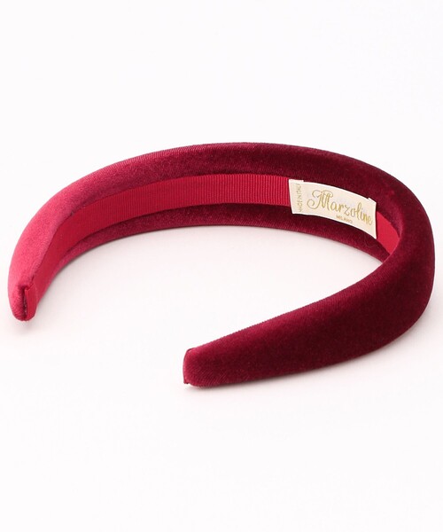 FREAK'S STORE（フリークスストア）の「MARZOLINE MILANO/マルツォリーネ ミラノ HEAD BAND VELVET/ベルベットカチューシャ（カチューシャ・レディース・ブラウン/レッド/ブラック・ONE SIZE）」の10枚目の写真