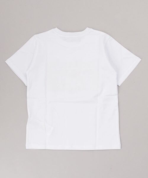 Onitsuka Tiger(オニツカタイガー)の「KIDS LOGO TEE / キッズロゴティー(Tシャツ/カットソー・キッズ・ホワイト×レッド/ブラック×ホワイト/ホワイト×ブラック・110/120/130/140)」の4枚目の写真