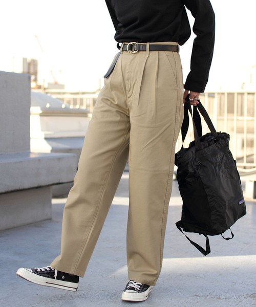 DANTON（ダントン）の「DANTON/ダントン ツータックパンツ T/C
