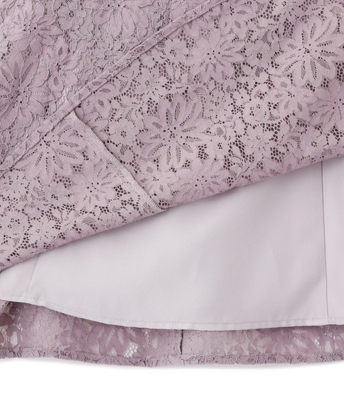PROPORTION BODY DRESSING（プロポーションボディドレッシング）の「レースジャンスカ / 1212140100（ワンピース・レディース・ライトグリーン/パープル系その他・SMALL/MEDIUM）」の11枚目の写真