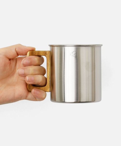 HIGHTIDE（ハイタイド）の「GLOCAL STANDARD PRODUCTS TSUBAME M&W Mug グローカルスタンダードプロダクツ ツバメ コーヒーマグカップ ステンレス (L) 400ml（グラス/マグカップ/タンブラー・レディース・シルバー・FREE）」の7枚目の写真