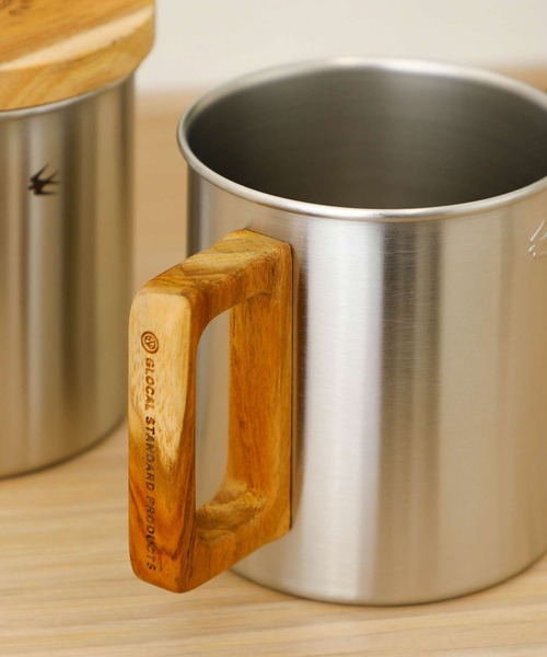 HIGHTIDE（ハイタイド）の「GLOCAL STANDARD PRODUCTS TSUBAME M&W Mug グローカルスタンダードプロダクツ ツバメ コーヒーマグカップ ステンレス (L) 400ml（グラス/マグカップ/タンブラー・レディース・シルバー・FREE）」の8枚目の写真