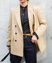 UNTITLED | マニッシュWブレストジャケット(テーラードジャケット)