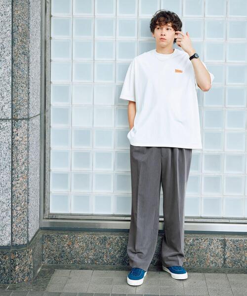green label relaxing(グリーンレーベルリラクシング)の「【WEB限定】<GLR or(ジーエルアール オア)>イージー スラックス パンツ(その他パンツ・メンズ・グレー/ブラック/ダークグリーン・M/S/L)」の7枚目の写真