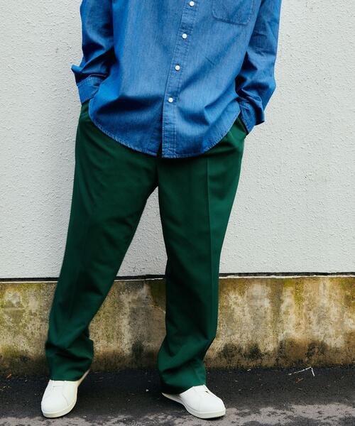 green label relaxing(グリーンレーベルリラクシング)の「【WEB限定】<GLR or(ジーエルアール オア)>イージー スラックス パンツ(その他パンツ・メンズ・グレー/ブラック/ダークグリーン・M/S/L)」の16枚目の写真