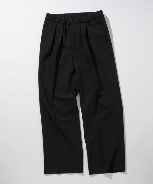 green label relaxing(グリーンレーベルリラクシング)の「【WEB限定】<GLR or(ジーエルアール オア)>イージー スラックス パンツ(その他パンツ・メンズ・グレー/ブラック/ダークグリーン・M/S/L)」の18枚目の写真